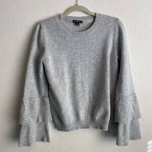 J.Crew Mercantile Ruffle Bell Sleeves Sweater Sz M